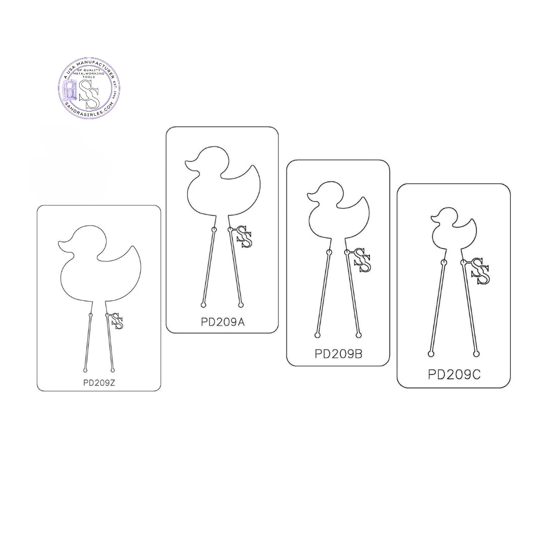 PANCAKE DIE PD209 RUBBER DUCKY